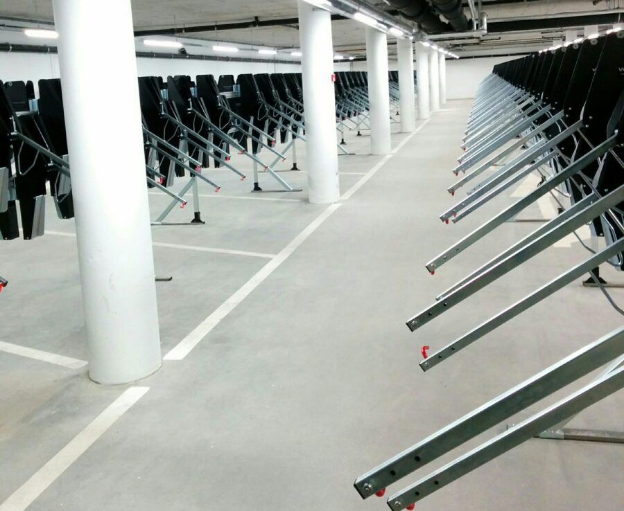 Fietsenstalling Antoni van Leeuwenhoek Amsterdam